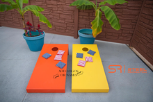 Load image into Gallery viewer, Customizable Steel Corn Hole Boards