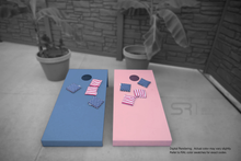 Load image into Gallery viewer, Customizable Steel Corn Hole Boards