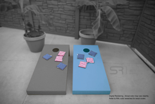 Load image into Gallery viewer, Customizable Steel Corn Hole Boards