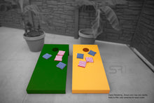 Load image into Gallery viewer, Customizable Steel Corn Hole Boards