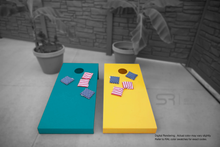 Load image into Gallery viewer, Customizable Steel Corn Hole Boards
