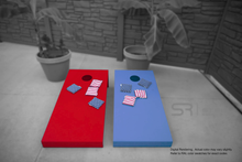 Load image into Gallery viewer, Customizable Steel Corn Hole Boards
